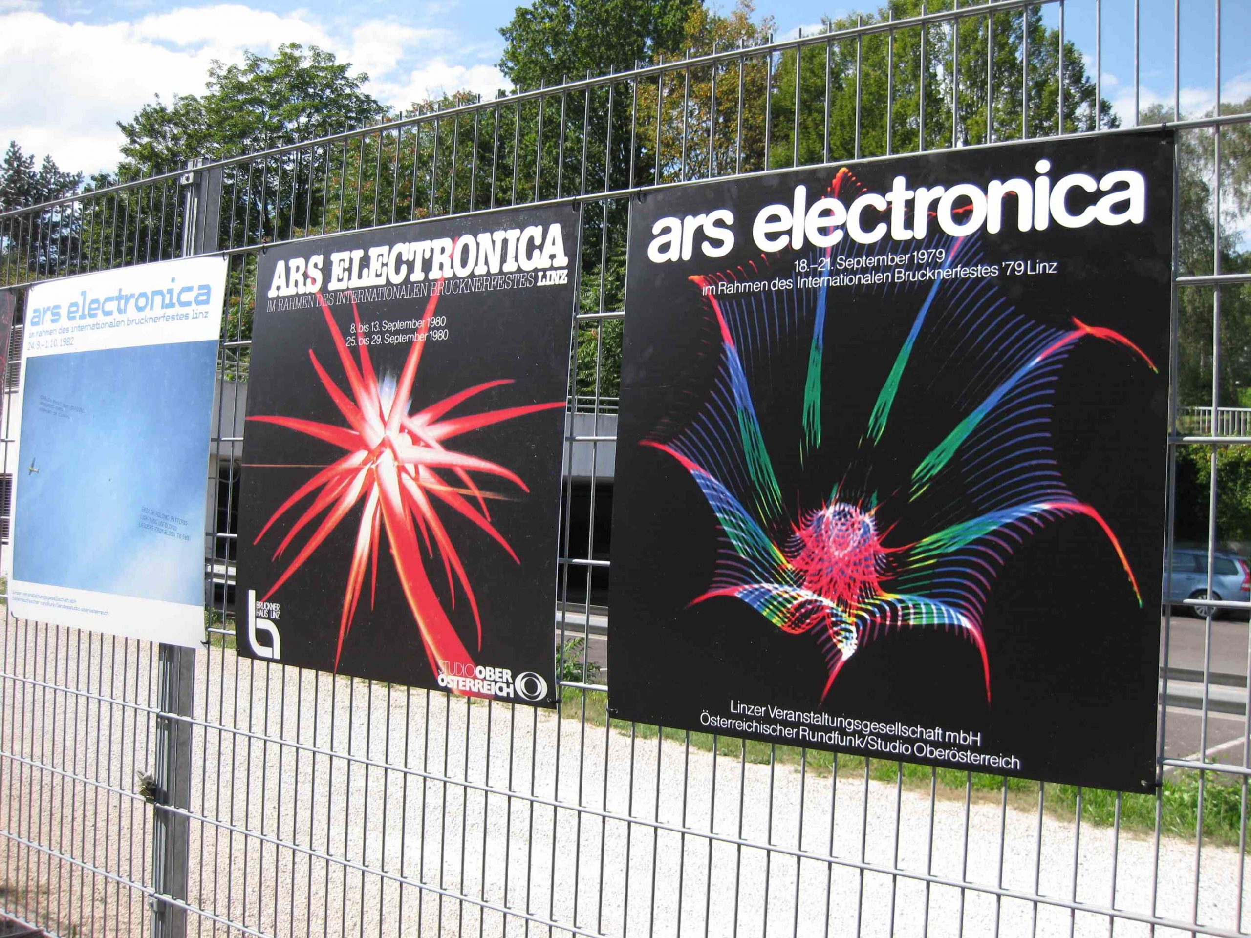 Plakate der ersten Ars Electronica von 1979