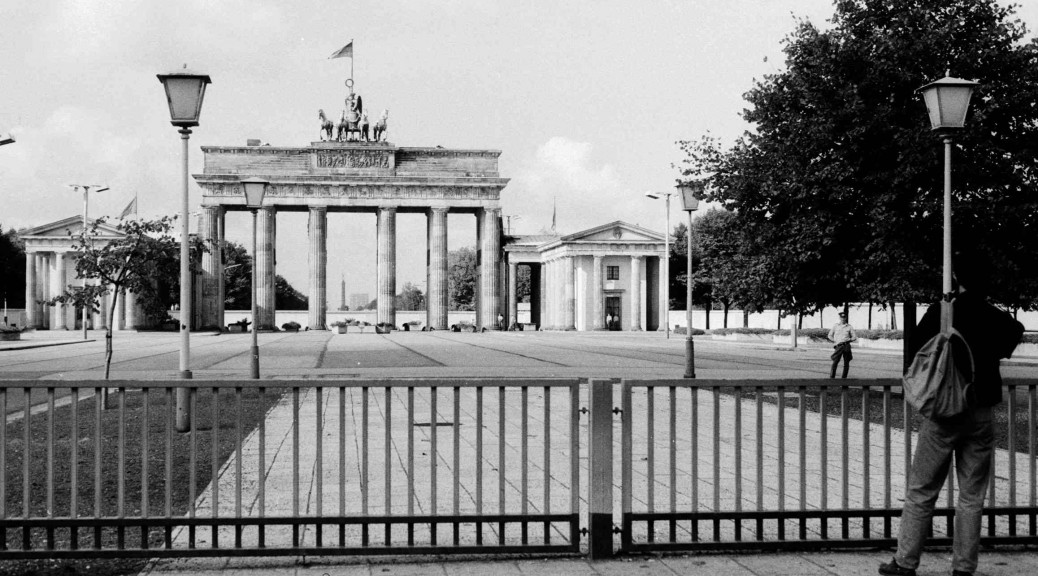 Brandenburg Gate and Berlin Wall