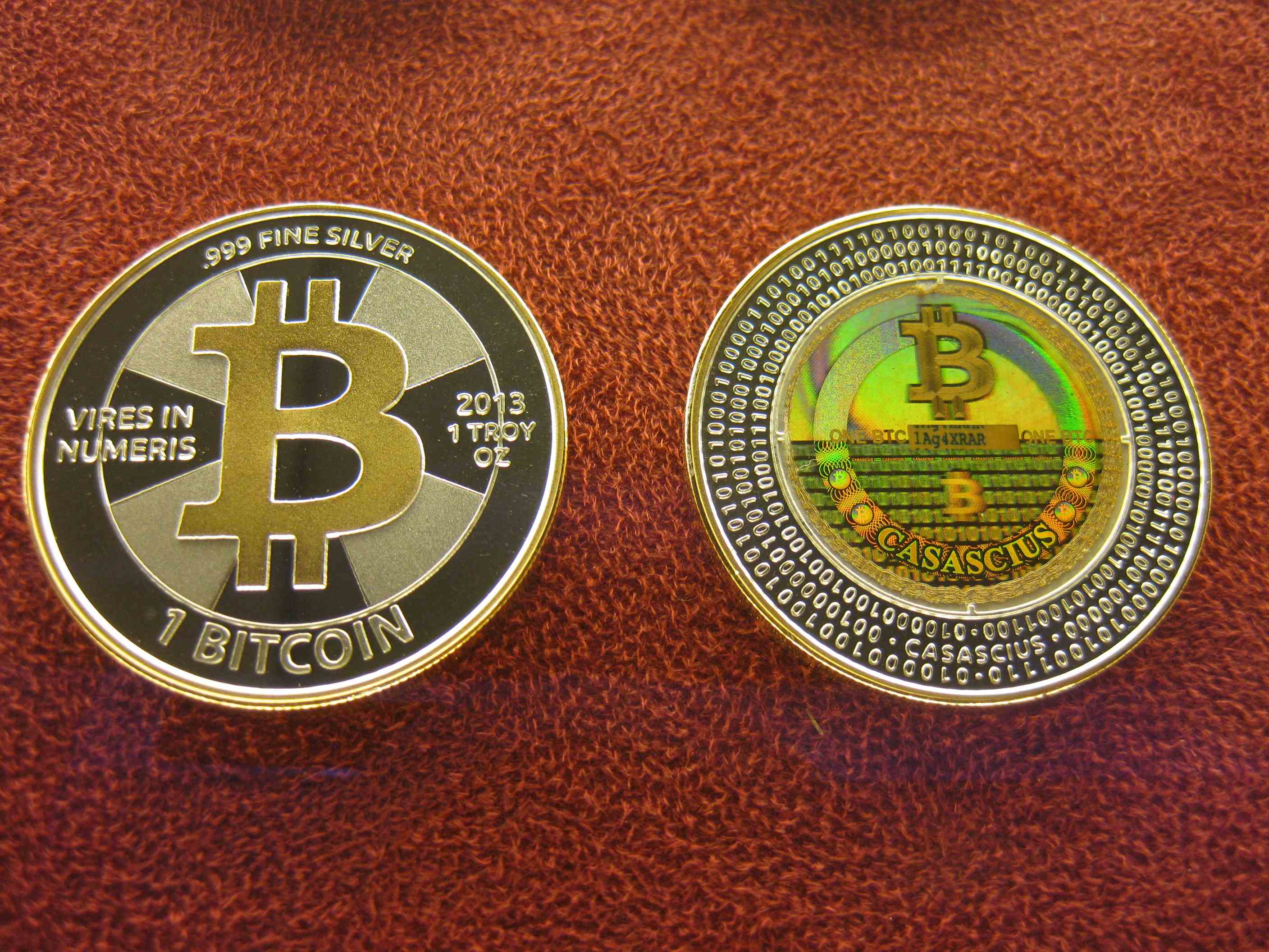 Bitcoins im Moneymuseum Zürich