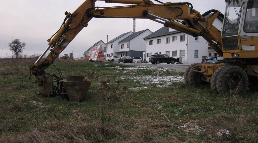 Bagger in Bohlingen