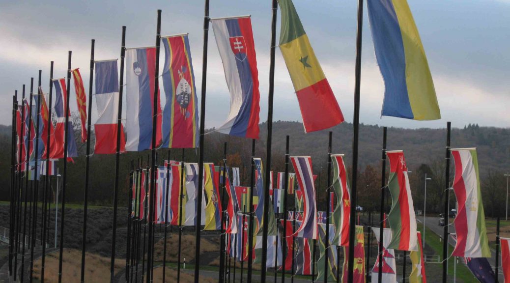 Flaggen in Bonn