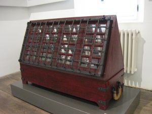 Ward'sche Kiste (Nachbau von Andreas Hildebrandt im Deutschen Gartenbaumuseum in Erfurt)