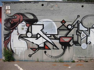 Graffiti in Martin, Slowakei