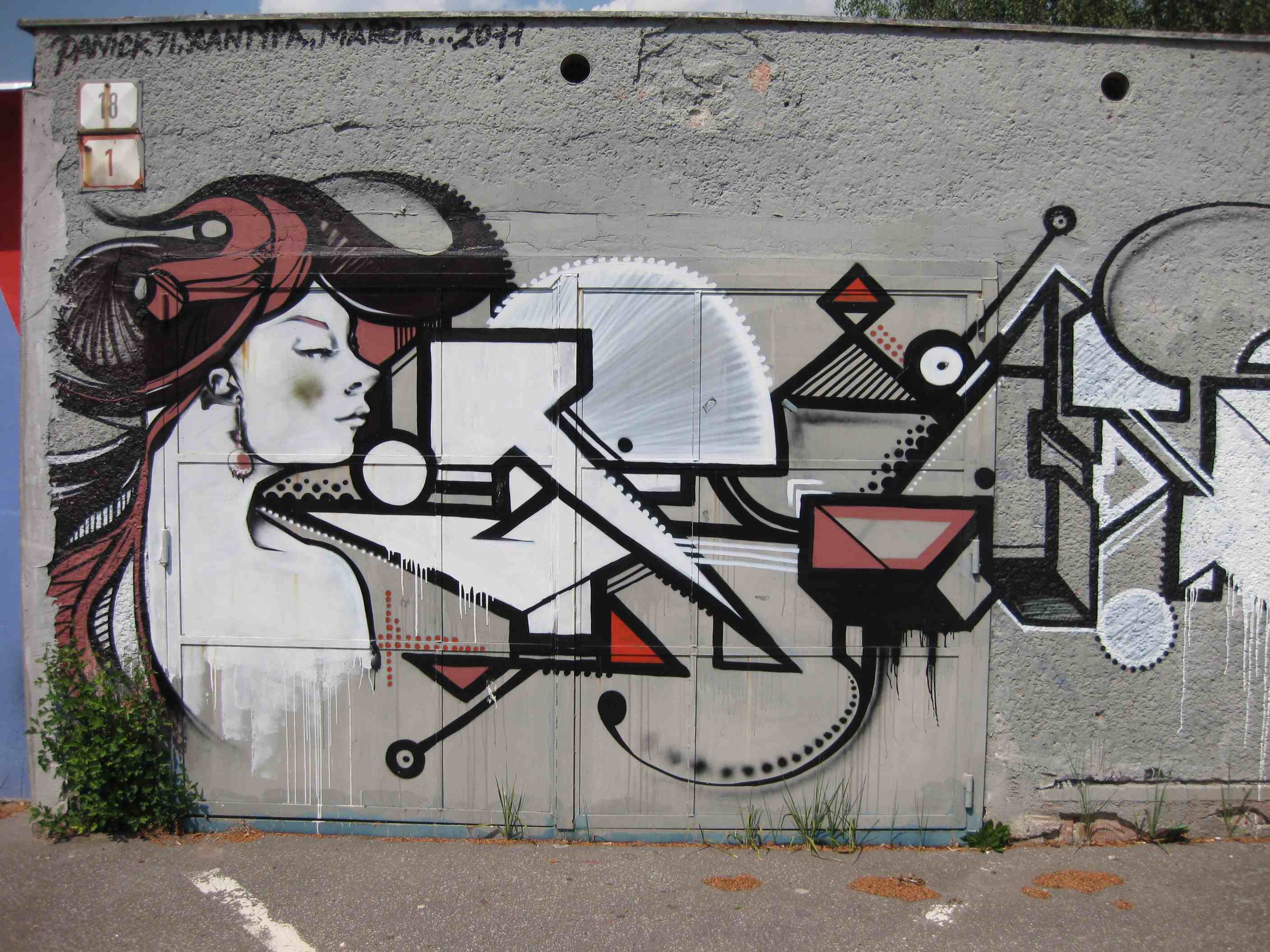 Graffiti in Martin, Slovakia
