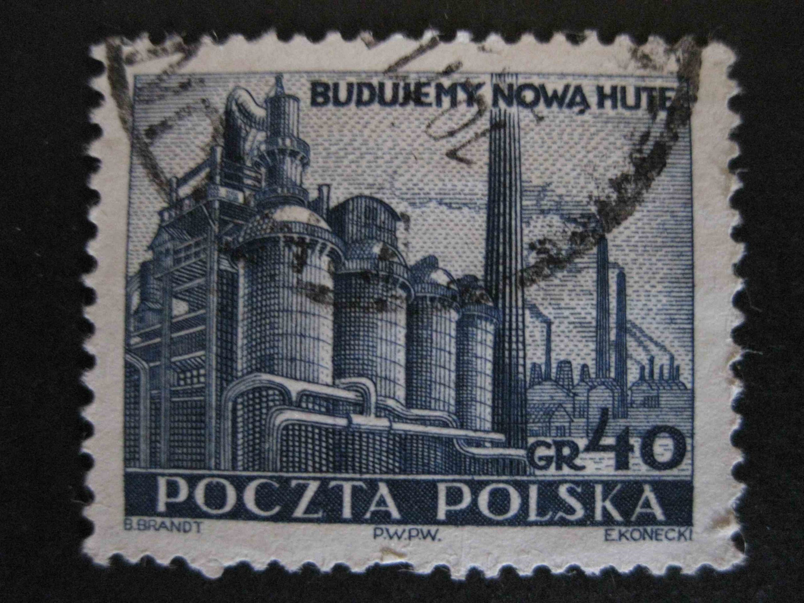 Nowa Huta Briefmarke
