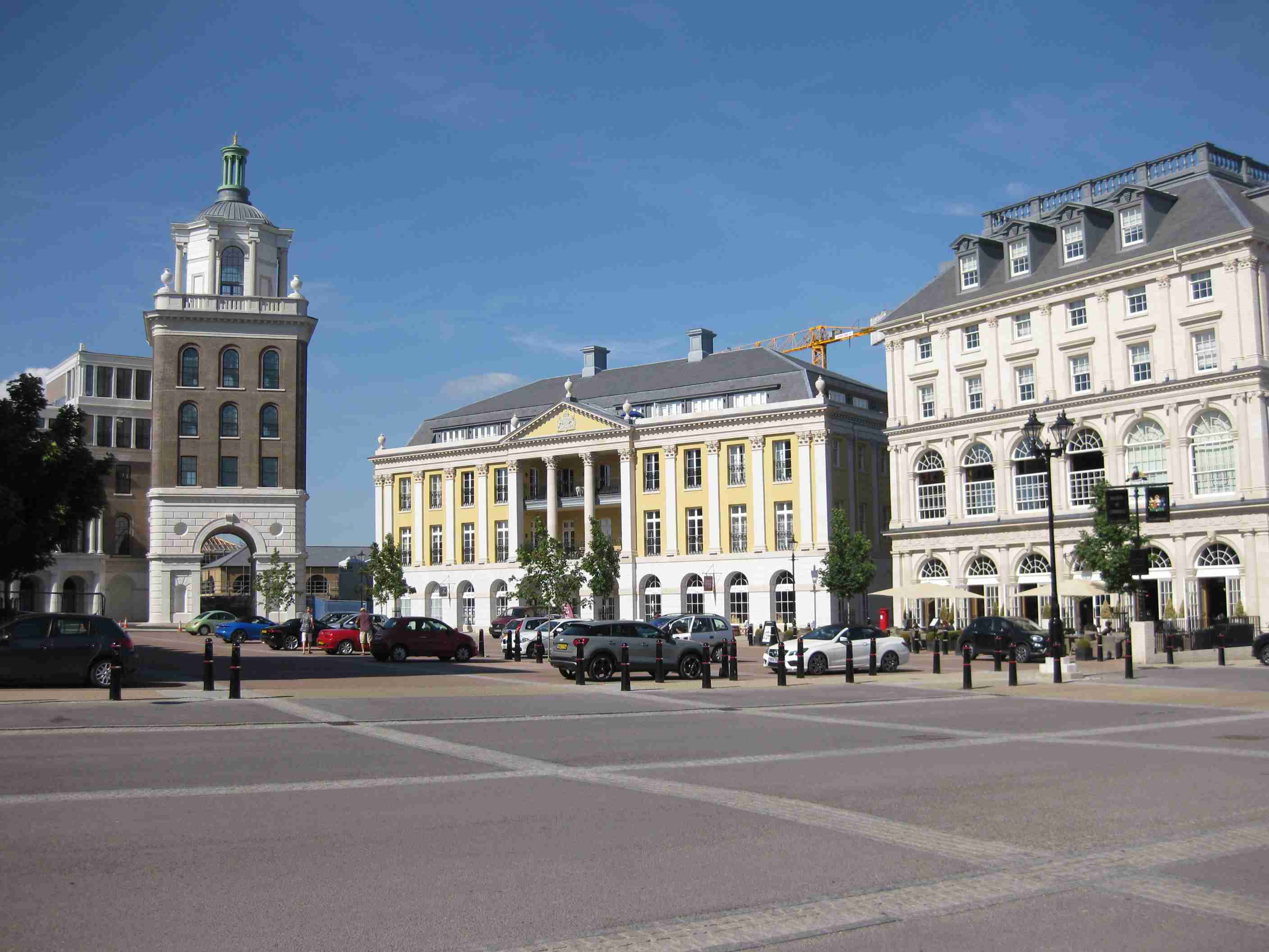 Queen Mother Square in Poundbury