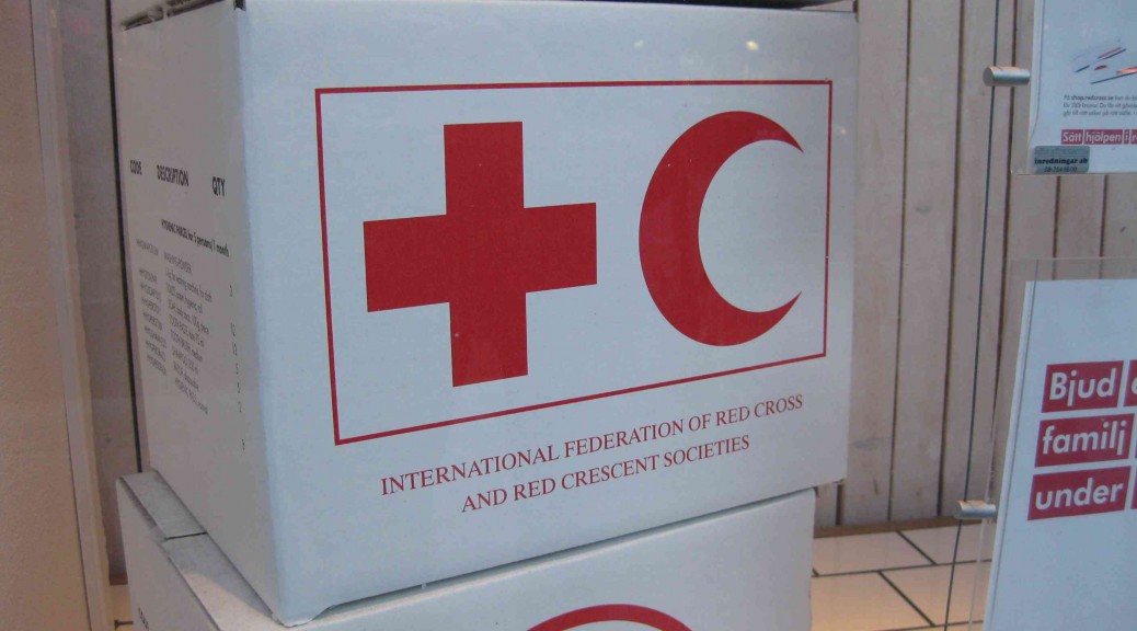 Red Cross office in Stockholm, Sweden