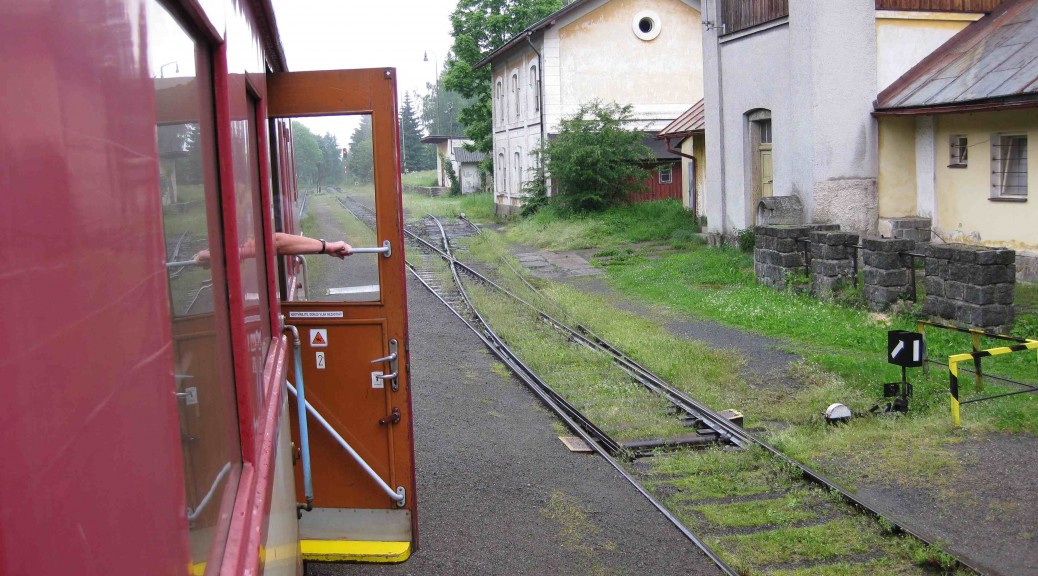 Train near Plzeň