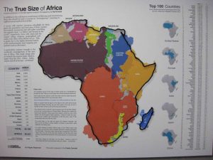 The True Size of Africa by Kai Krause 2010