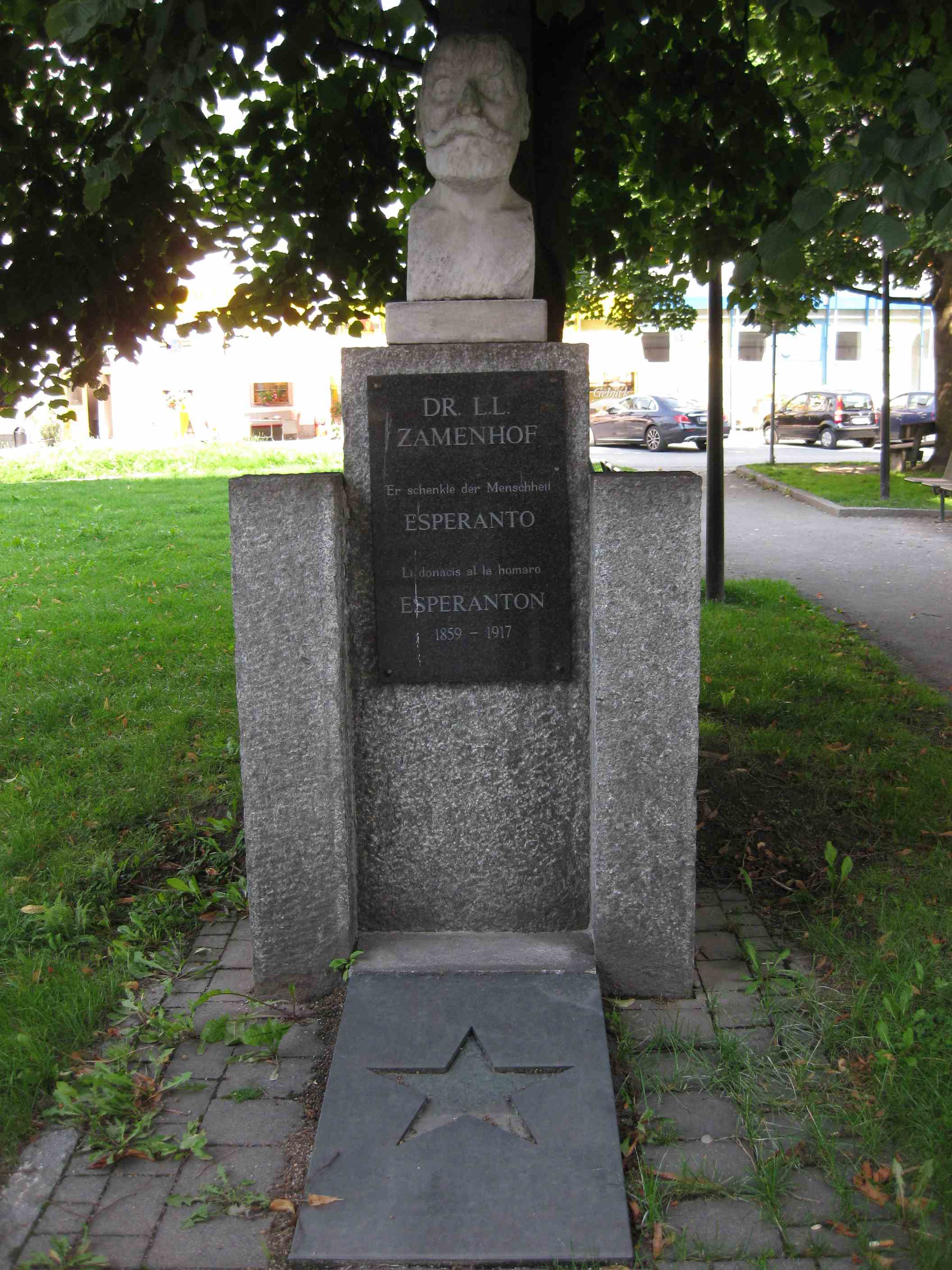 Zamenhof-Denkmal in Wörgl