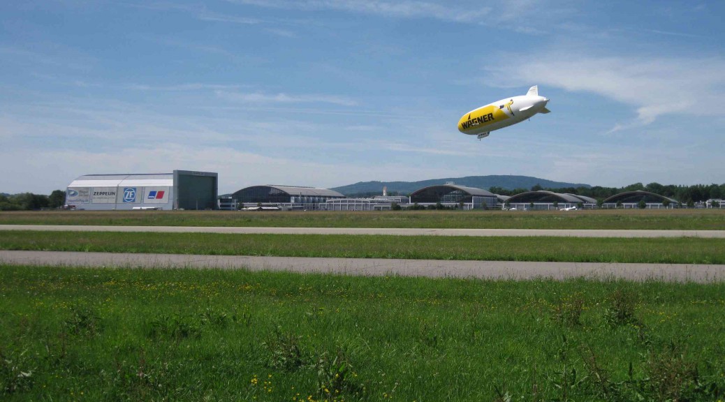 Zeppelin NT at Friedrichshafen